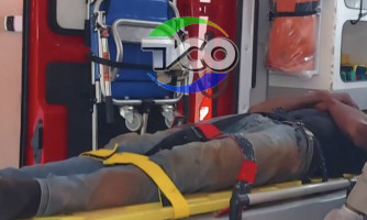 Acidente MT-473: Vítima com possível TCE é encaminhada ao hospital vale do guaporé