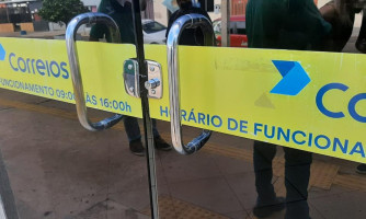 Agência dos Correios em Pontes e Lacerda é arrombada durante a madrugada