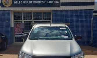 Camionete furtada em Brasnorte é recuperada em Pontes e Lacerda
