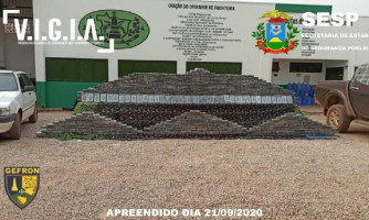 Carreta carregada com 652 quilos de droga é apreendida em Comodoro