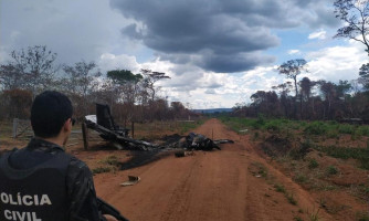 Cenipa aponta que aeronave colidiu em poste antes de pegar fogo e corrobora origem estrangeira
