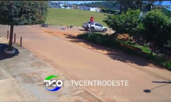 Colisão entre veículos deixa uma pessoa ferida em Pontes e Lacerda