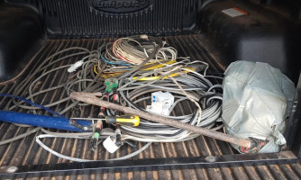 Comodoro: Preso em flagrante homem que furtou fios elétricos de posto de saúde e causou perda de vacinas