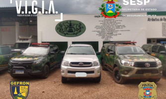 Contratado para transportar veículo para a Bolívia é preso pelo Gefron