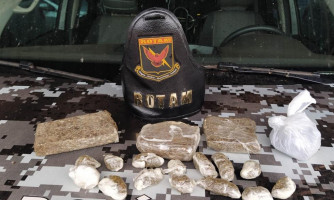 Dupla é presa com maconha que levaria para vender em garimpo