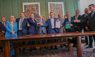 Em Brasília, deputado Moretto participa de concessão histórica da BR-163 para Mato Grosso