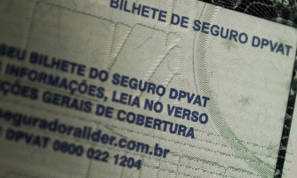 Em vigor: donos de veículos não vão pagar Seguro DPVAT em 2021