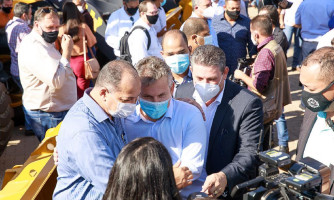 “Essa entrega veio na hora certa”, celebra presidente de Consórcio ao receber máquinas