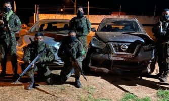 Exército na Fronteira: Militares recuperam carro furtado de Pontes e Lacerda