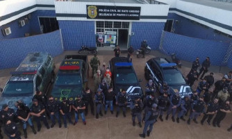 Forças de Segurança prendem seis pessoas em flagrante em Pontes e Lacerda