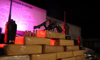 Gefron apreende droga avaliada em R$ 1 milhão; suspeito foi morto em confronto na BR 174-B