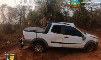 Gefron recupera veículo durante patrulha na MT-265