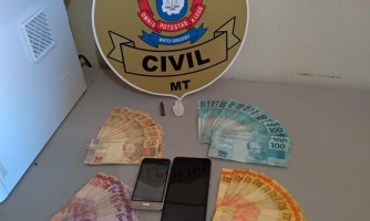 Homem é detido pela Polícia Civil com produtos furtados em Vila Bela