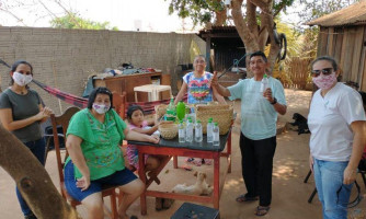 IFMT Pontes e Lacerda, Cuiabá-Octayde e Várzea Grande entregam mais de 1000 máscaras e álcool às comunidades chiquitanas e indígenas