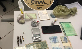 Irmão de traficante é preso durante cumprimento de mandado de busca em Vila Bela da Santíssima Trindade