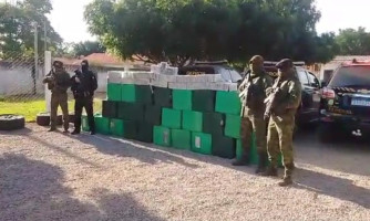 Mais de uma tonelada de cloridato de cocaína é apreendida em Vila Bela
