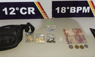 Menor de 13 anos é detido vendendo “pedrinhas” de crack, em Pontes e Lacerda