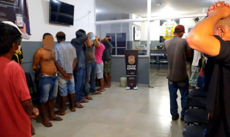 Operação 6° mandamento da Polícia Militar deteve 17 pessoas em Pontes e Lacerda