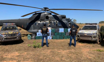 Operação apreende 966 kg de cocaína pura na fronteira