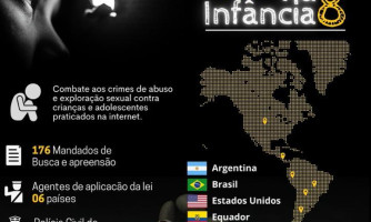 Operação nacional de combate a abuso sexual infantil cumpre mandado em Nova Lacerda