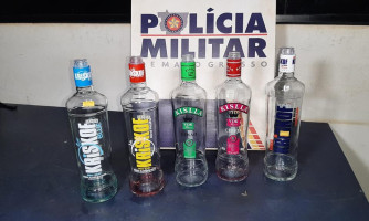 Polícia Militar acaba com festa e detém 22 pessoas entre elas 16 menores