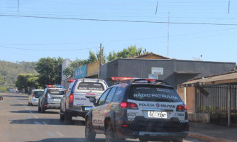 Polícia Militar fiscaliza comércio após início do Lockdown