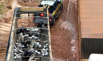 PRF apreende mais 500 kg de cocaína, totalizando mais de 1 tonelada da droga apreendida em menos de 24 h em Mato Grosso