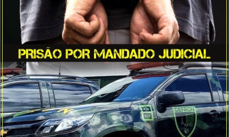 Procurado da justiça é preso pelo Gefron em ônibus que ia para Vila Triunfo