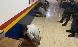 Quatro dos oito fugitivos da Cadeia Pública de Comodoro são encontrados e capturados pela Policia Militar
