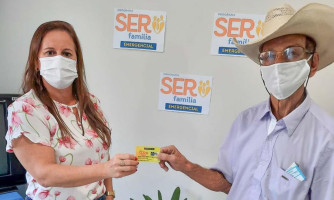 Secretaria de Assistência Social de Nova Lacerda inicia entrega do cartão “Ser família Emergencial”