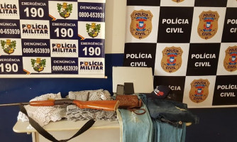 Suspeito de furtos cometidos em casas e comércio é detido em flagrante, em Comodoro