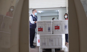 Tempo chuvoso atrapalha entrega de vacinas à Pontes e Lacerda