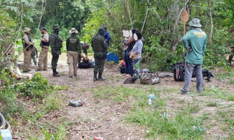 Trinta e três suspeitos de garimpagem em terras indígenas sãos presos em Pontes e Lacerda