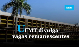 UFMT oferta mais de 1600 vagas para quem fez Enem nos últimos anos