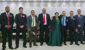 Vereadores assumem cargo na Câmara Municipal de Pontes e Lacerda