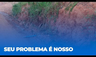Morador expõe precariedade no saneamento básico em Mato Grosso