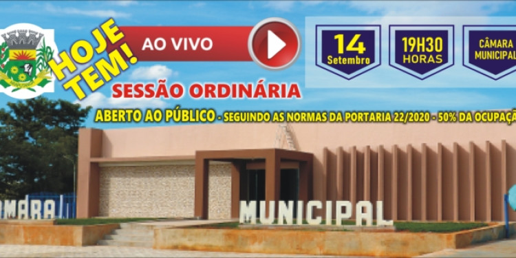 SESSÃO ORDINÁRIA 14/09/2020