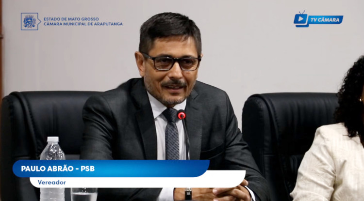 Eleitos em Araputanga tomam posse em cerimônia solene; Paulo Abrão é definido novo presidente da Câmara Municipal