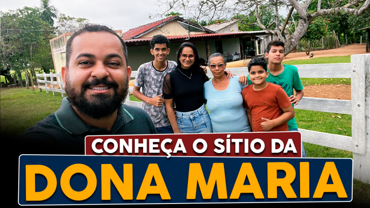 Conheça o sítio da Dona Maria, moradora da comunidade Seringal em Vila Bela da Santíssima Trindade-MT