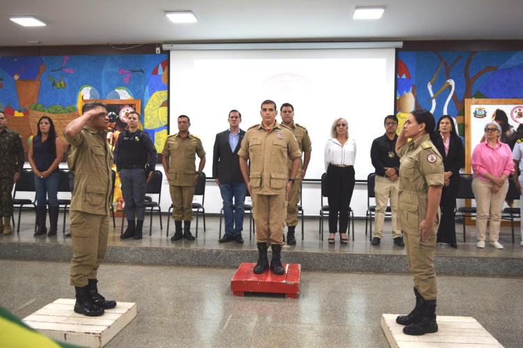 Corpo de Bombeiros Militar promove trocas no 5º Comando Regional e 2ª Companhia em Cáceres