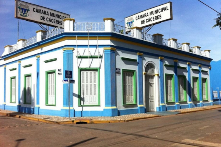 Câmara de Cáceres (MT) é fechada por 10 dias após casos de Covid-19 entre servidores