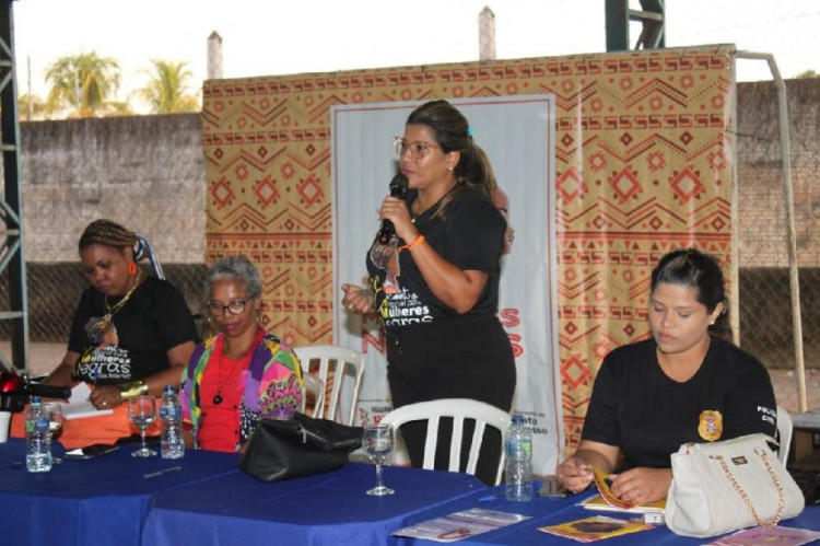 Polícia Civil fala sobre violência doméstica no 1º Encontro de Mulheres Negras em Vila Bela