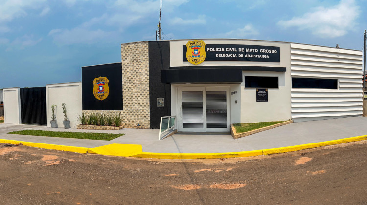 Polícia Civil inaugura nova sede da Delegacia de Araputanga