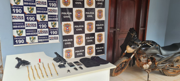 Polícias Civil e Militar prendem integrantes de facção criminosa envolvidos em tráfico e homicídios em Vila Bela