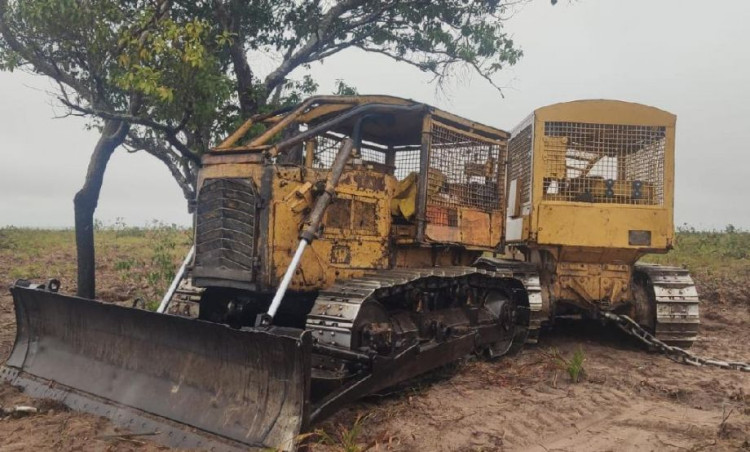 Sema aplica multa de R$ 1 milhão por desmate ilegal em fazenda de Nova Lacerda