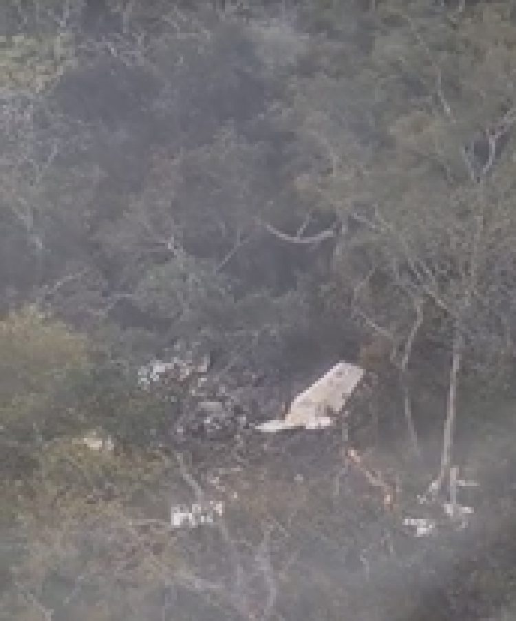 Destroços de aeronave encontrados na região da Gleba Guaporé entre Nova Lacerda e Vila Bela