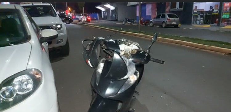 Atropelamento: idoso fica em estado grave ao ser atingido por moto na Marechal Rondon