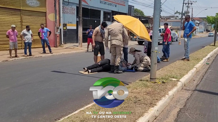 Invasão de preferencial acaba em acidente na Avenida Marechal Rondon