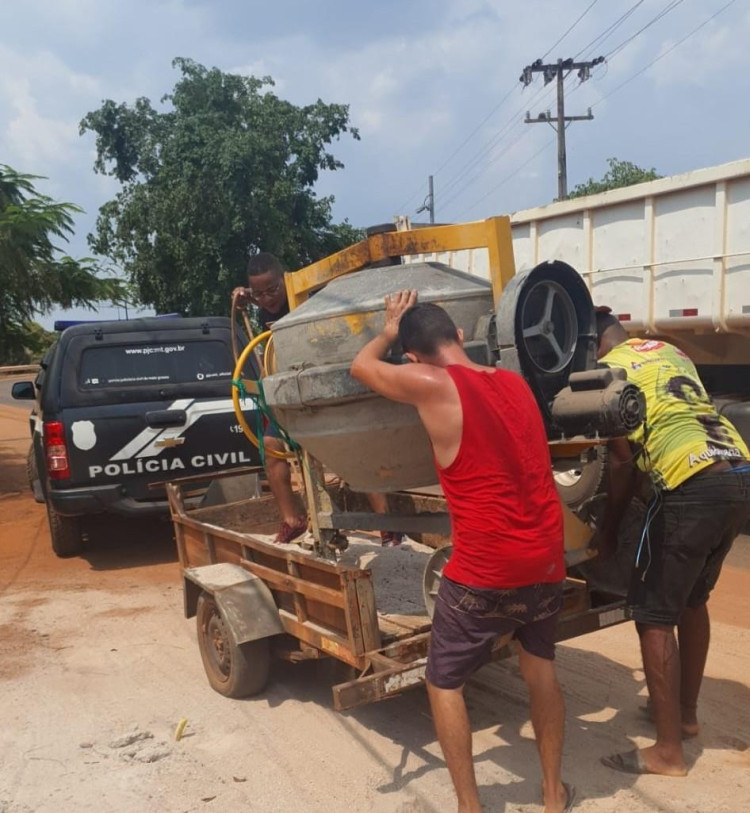 Polícia Civil recupera equipamentos furtados e prende receptador em Vila Bela da Santíssima Trindade