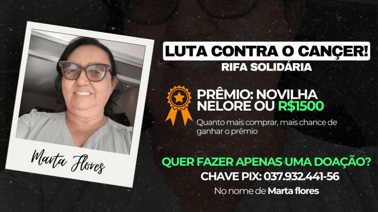 Comunidade de Pontes e Lacerda mobiliza-se em apoio a Marta Flores na luta contra o câncer